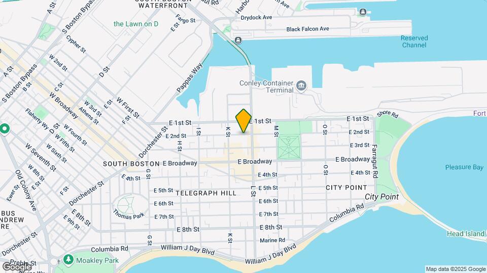 675 E 2nd St, Unit 2 Mapa y Detalles de la Ubicación