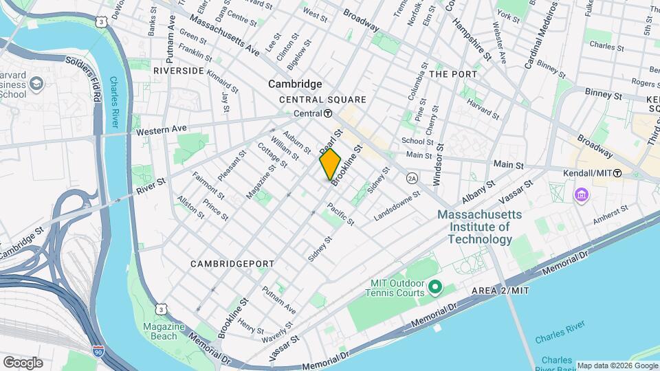 83 Brookline St, Unit 11B Map and Location Details