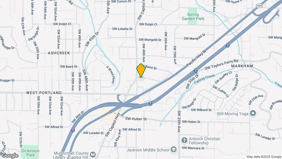4013-4017 SW Brugger St Mapa y Detalles de la Ubicación