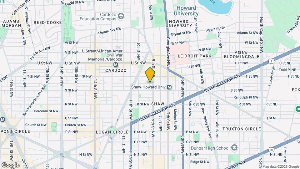 908 Westminster St NW Map and Location Details