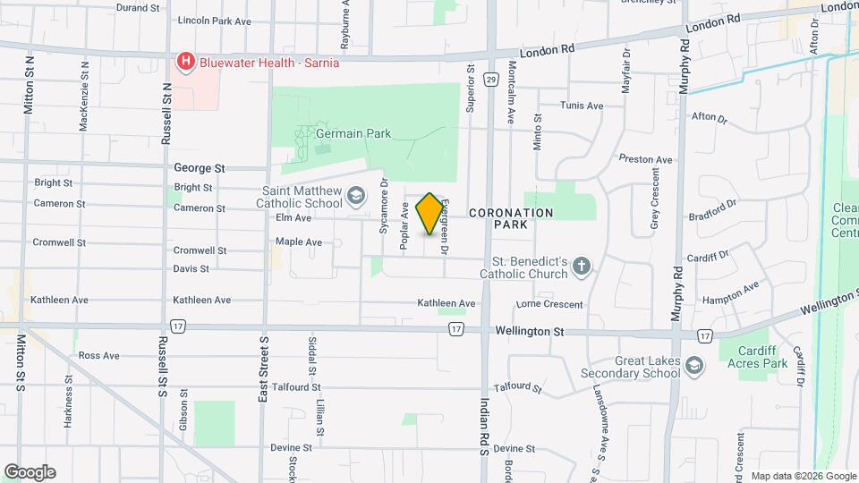 108 Chestnut Ave Map and Location Details