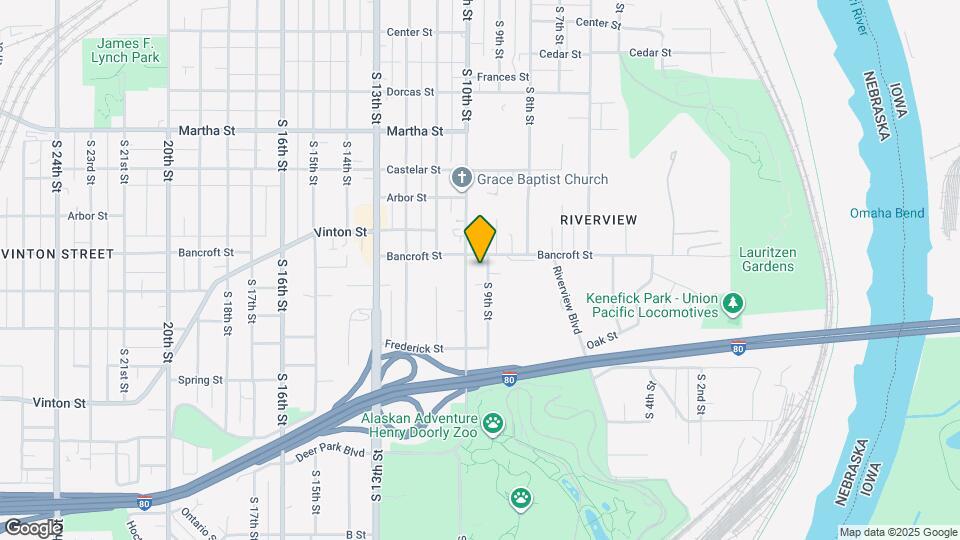 2710 S 9th St Map and Location Details