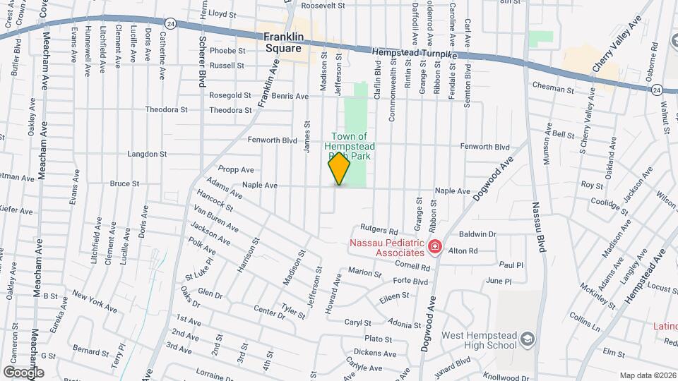 265 Jefferson St Map and Location Details
