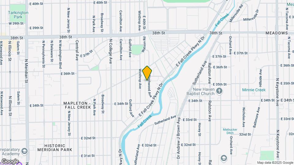 3474 Birchwood Ave Map and Location Details