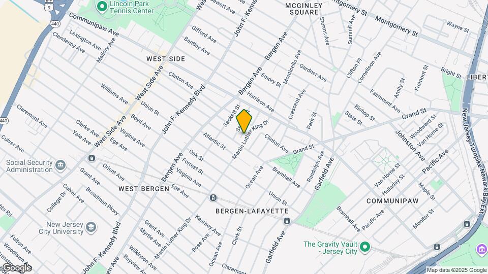 527 M.L.K. Drive Map and Location Details