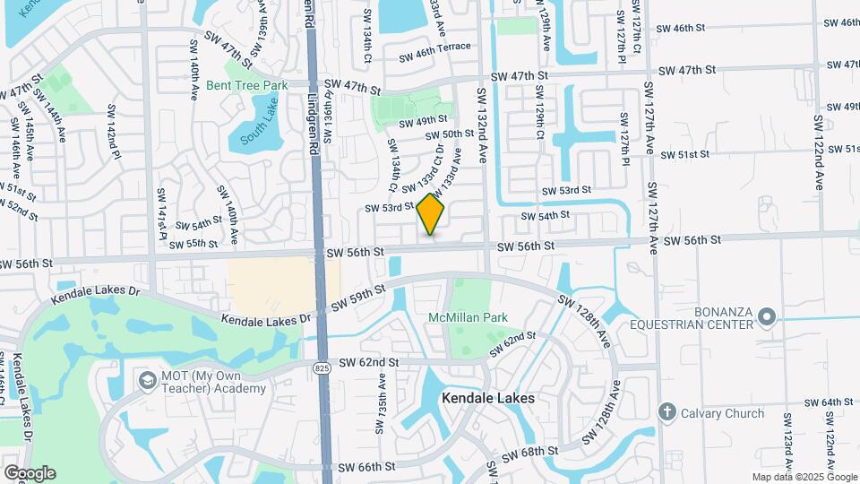 5460 SW 133rd Ct Mapa y Detalles de la Ubicación