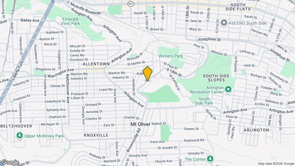 2647 S 18th St Map and Location Details