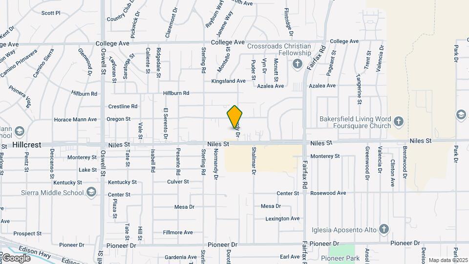 1004 McCurdy Dr Map and Location Details