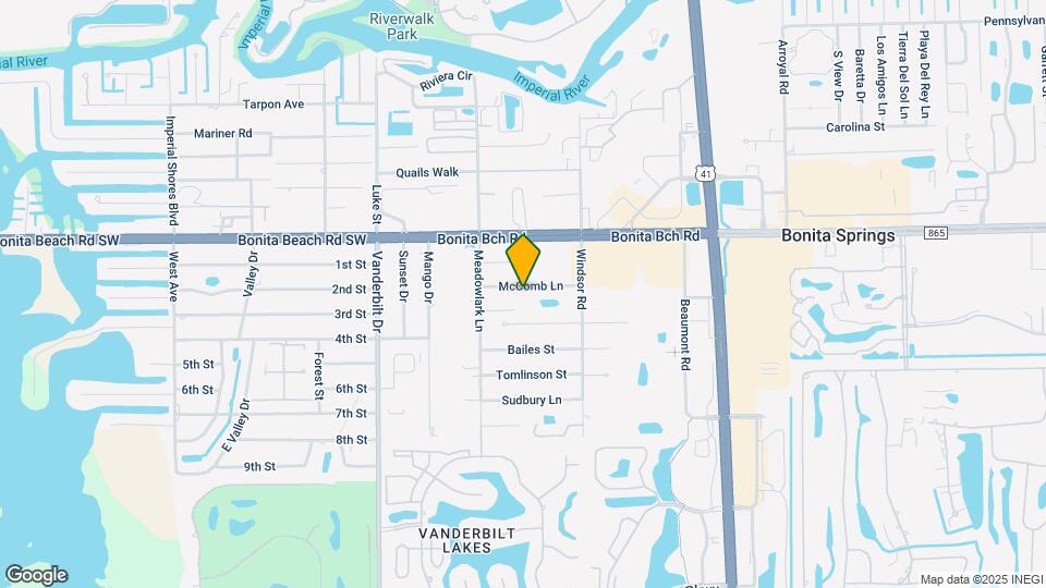 3655 McComb Ln Map and Location Details