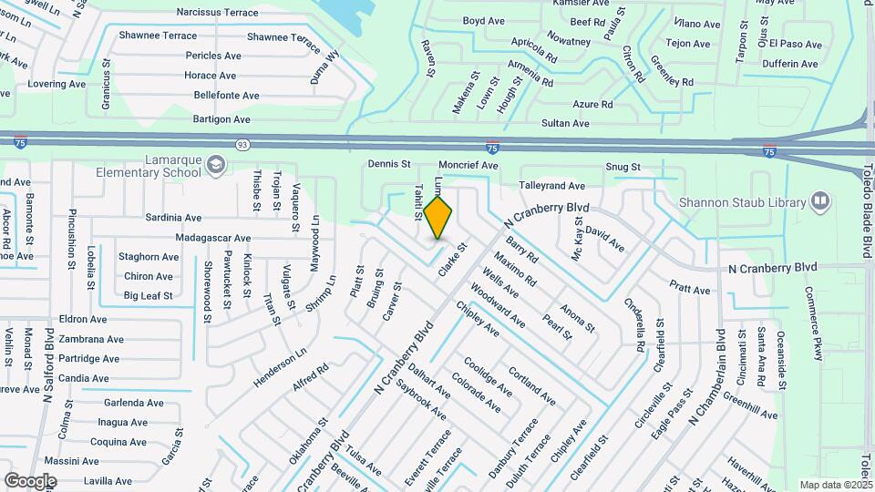4570 Lummus St Map and Location Details