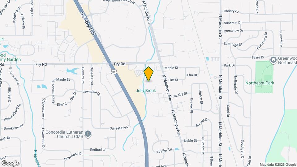 827 Riverside Dr Mapa y Detalles de la Ubicación