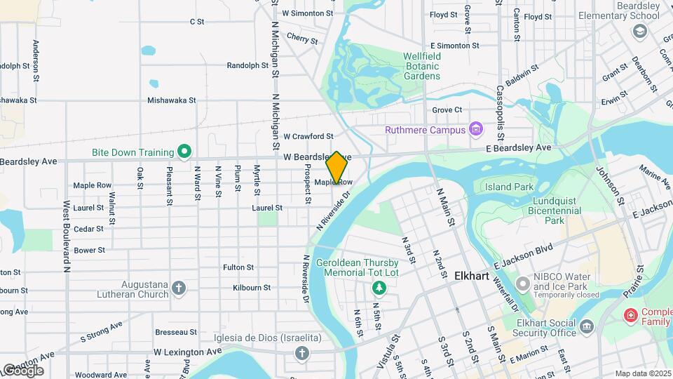 620 Liberty St Map and Location Details