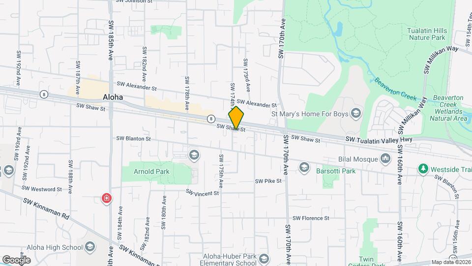 17372 SW Donald Ct Map and Location Details