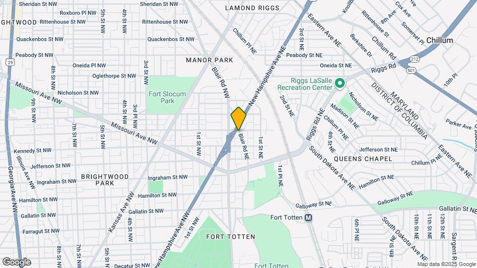 5522 Blair Rd NE Map and Location Details