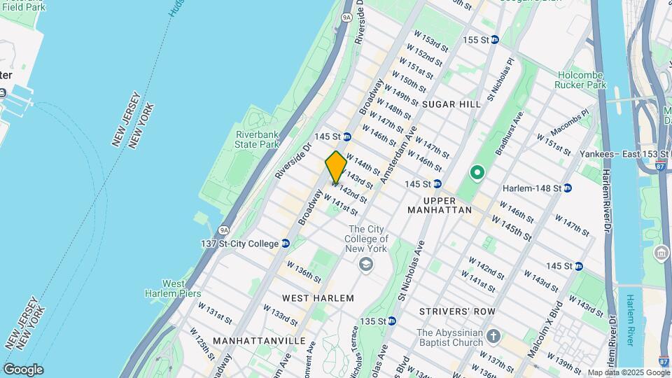 540 W 142nd St Map and Location Details