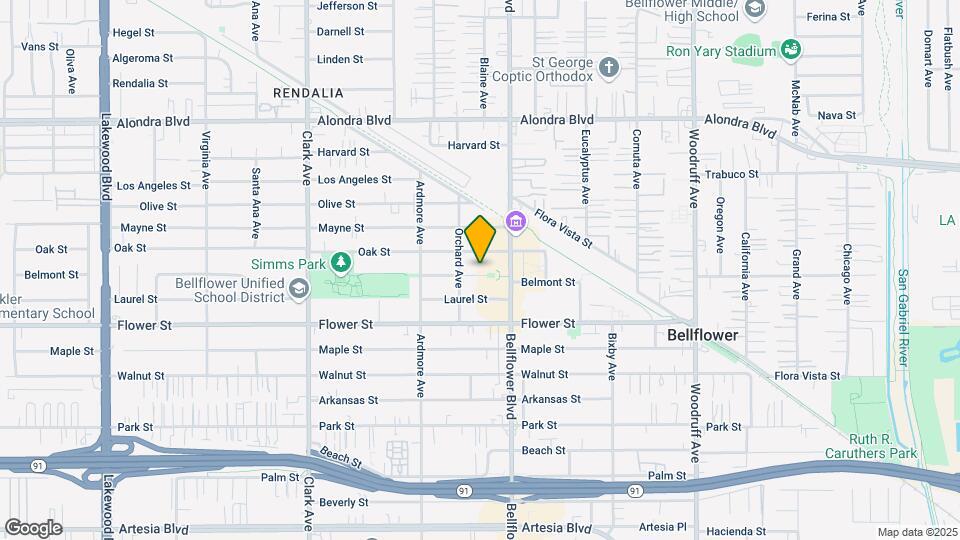 9719-9725 Belmont St Map and Location Details