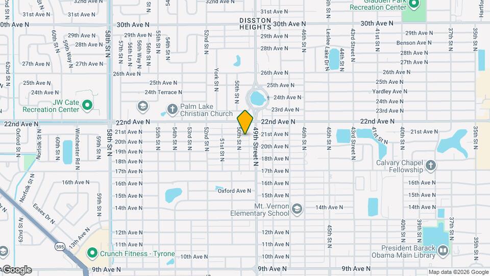4934 21st Ave N Map and Location Details