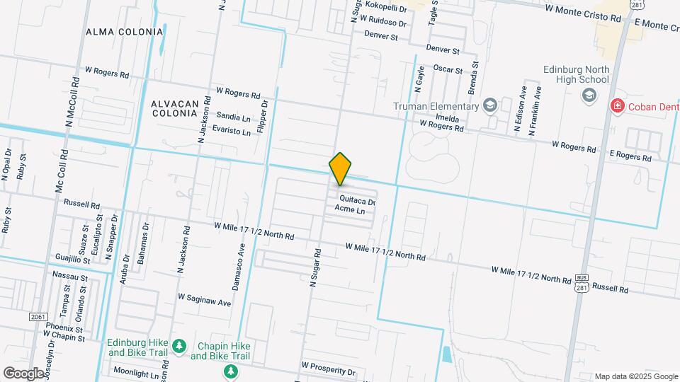 1513 Quitaca Dr-Unit -2 Map and Location Details