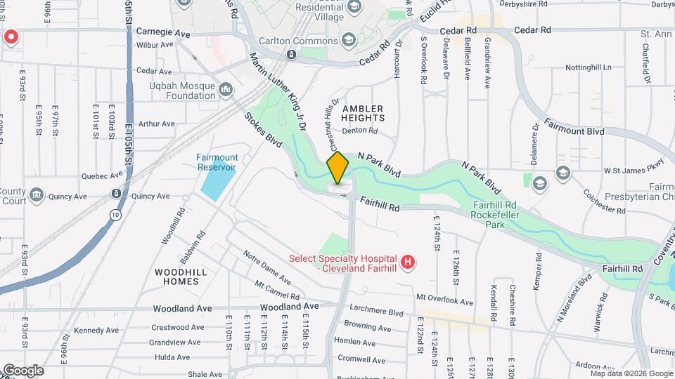 11206 N Park Pl Mapa y Detalles de la Ubicación