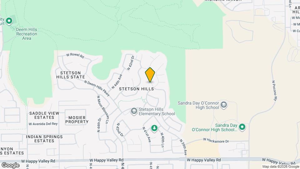 26014 N 41st Ave Map and Location Details