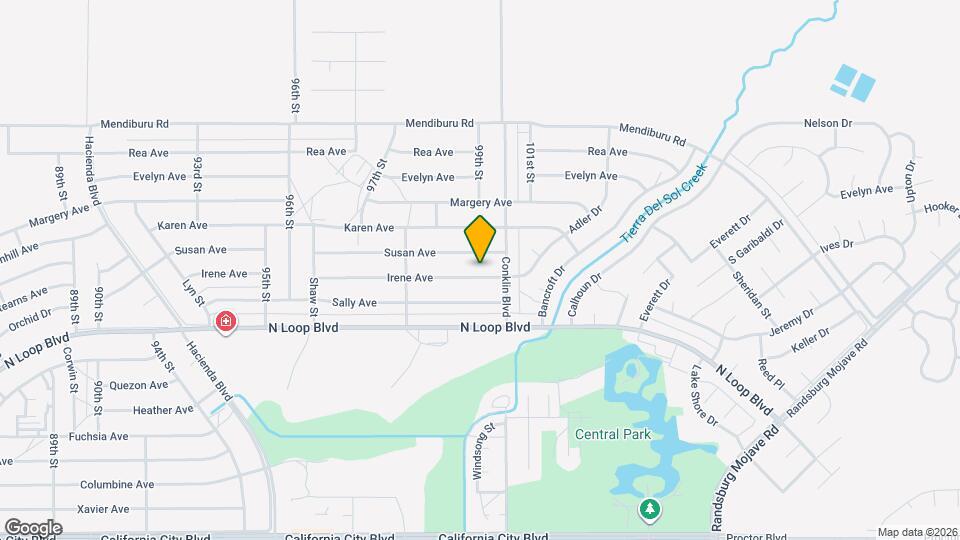 9933 Irene Ave Map and Location Details