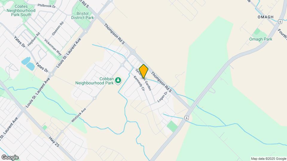 1366 Sycamore Garden Map and Location Details