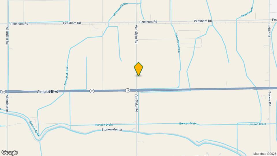 20572 Van Slyke Rd Map and Location Details