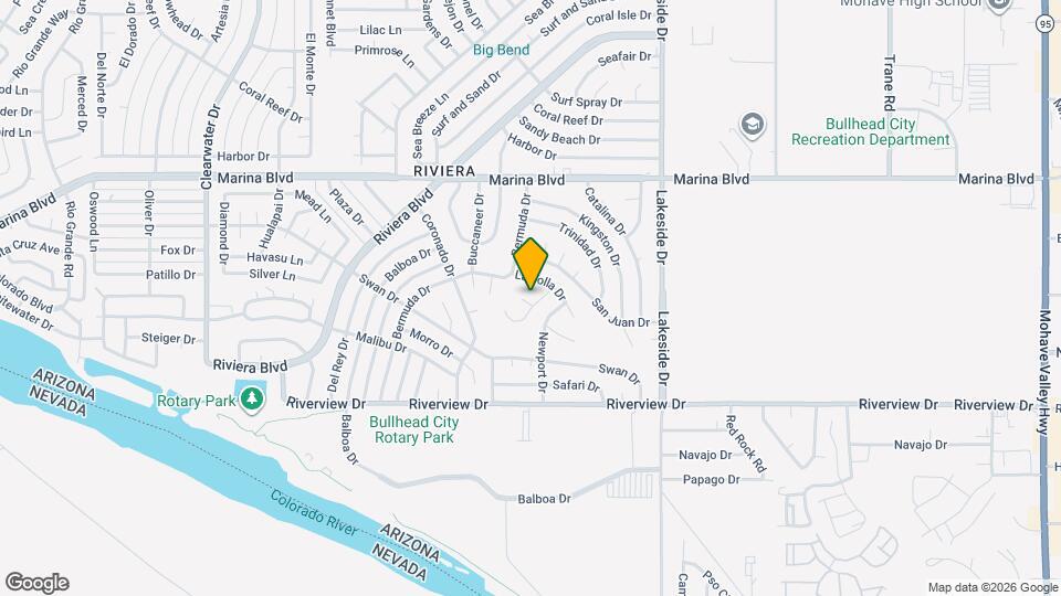 2151 Redondo Ln Map and Location Details