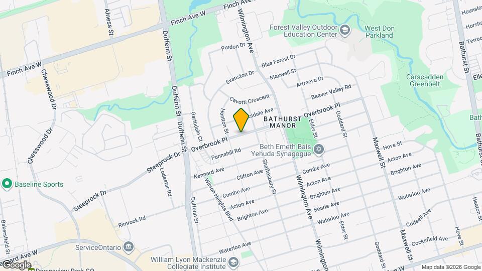 177 Overbrook Pl Map and Location Details