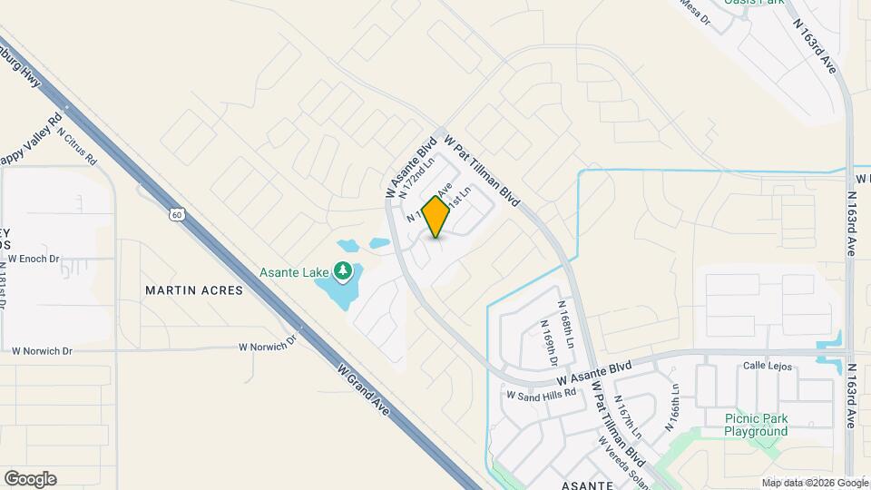 24670 N 171st Ln Map and Location Details