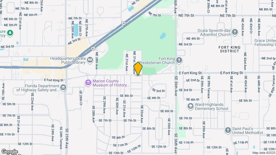 3162 E Fort King St Mapa y Detalles de la Ubicación