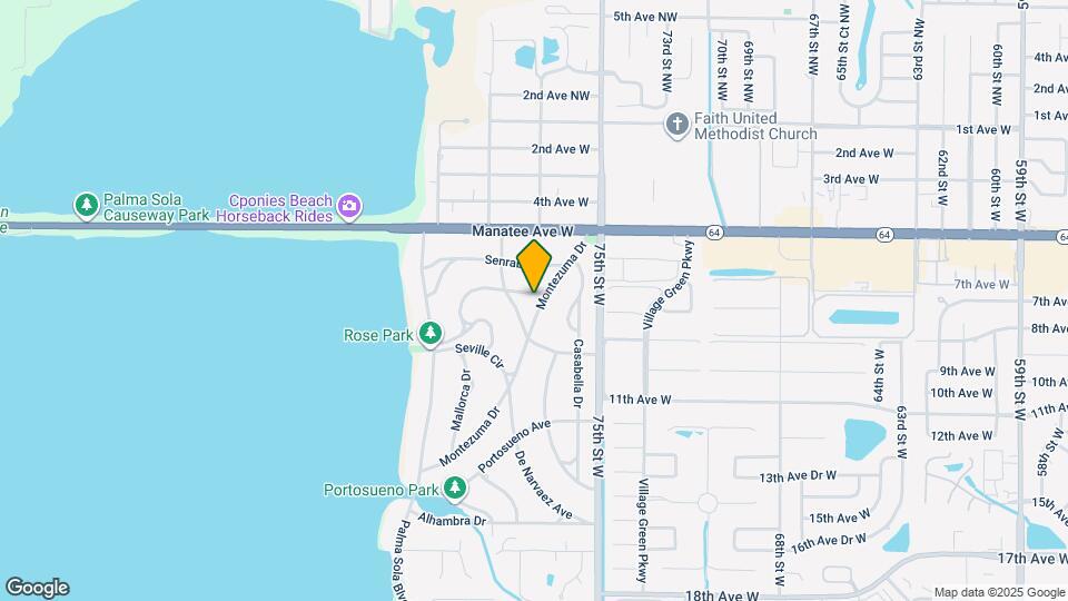 612 Montezuma Dr Mapa y Detalles de la Ubicación