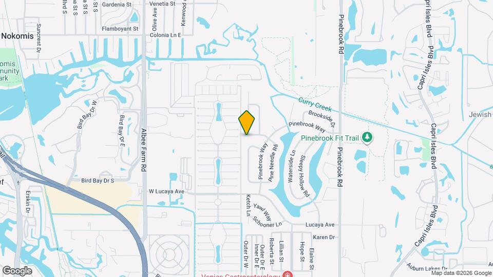 1315 Pine Needle Rd Map and Location Details