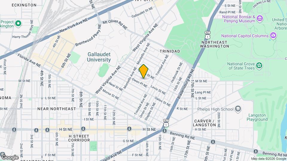 1255 Penn St NE, Unit 2 Mapa y Detalles de la Ubicación