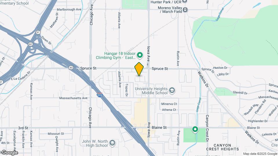 2533 Colgate Way Map and Location Details