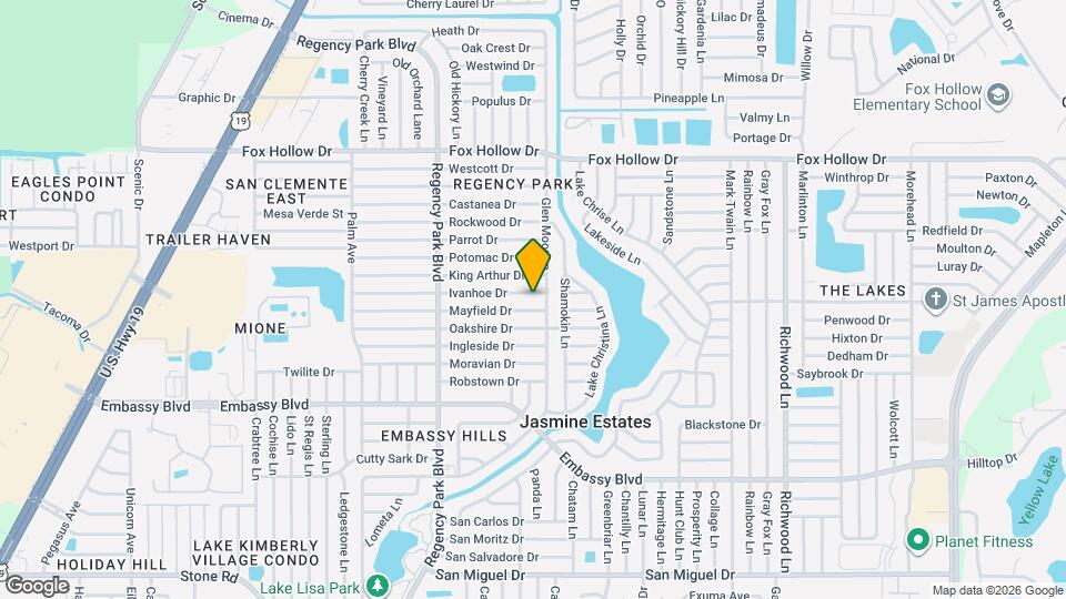 7410 Ivanhoe Dr Mapa y Detalles de la Ubicación