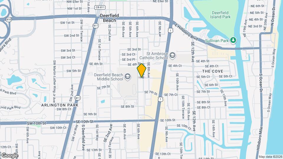 517 SE 7th Ave Map and Location Details