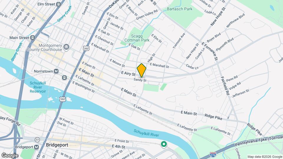 535 Sandy St Map and Location Details