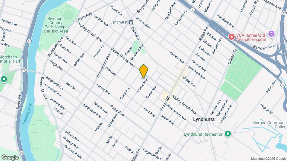 315 Chase Ave, Unit 1 First Floor Map and Location Details