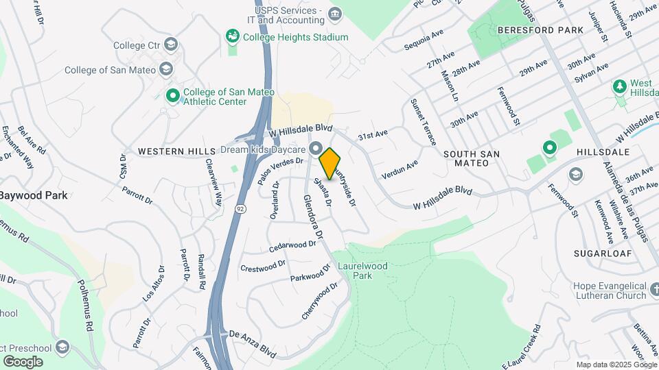 3319 Shasta Dr Mapa y Detalles de la Ubicación