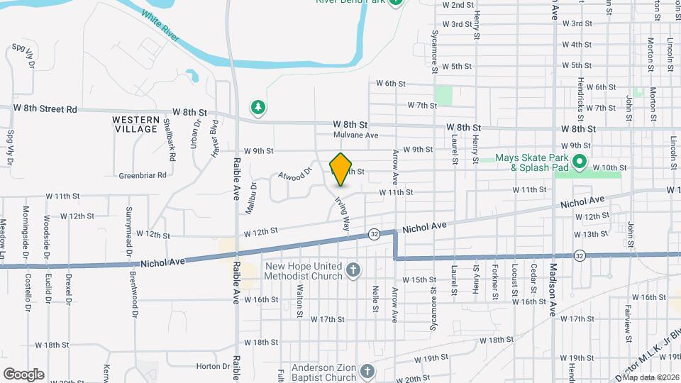 1030 Crane Ct Map and Location Details
