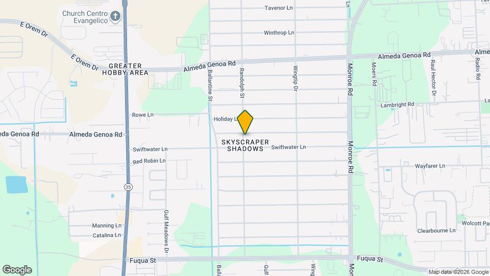 10025 Randolph St Map and Location Details