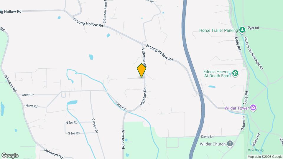 322 Vittetoe Rd Map and Location Details
