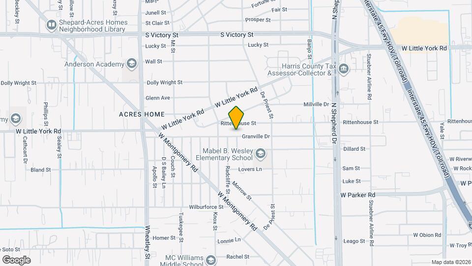 878 Granville Dr Map and Location Details