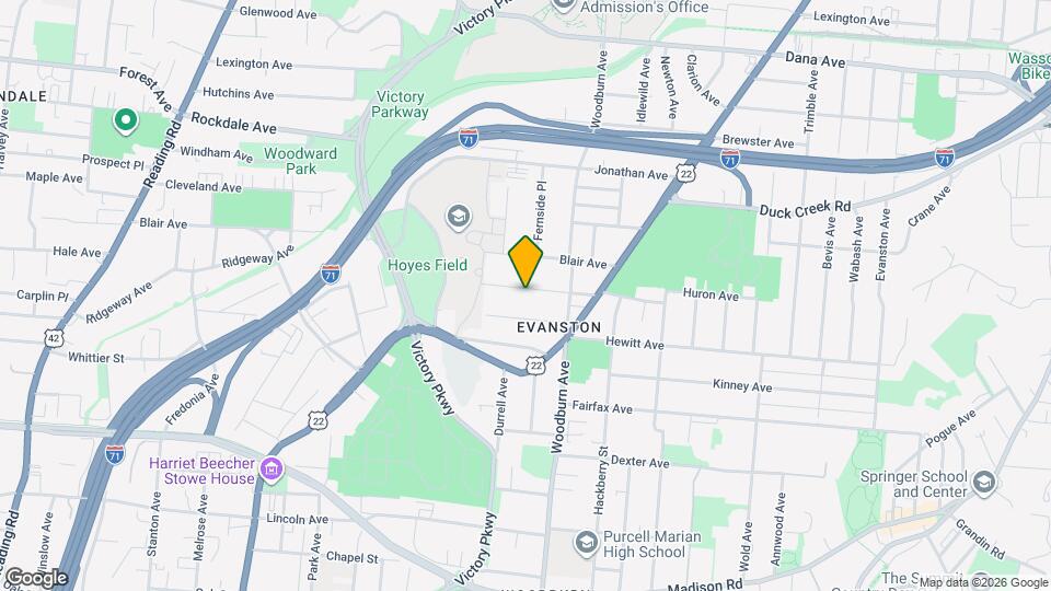 1537 Ruth Ave Map and Location Details