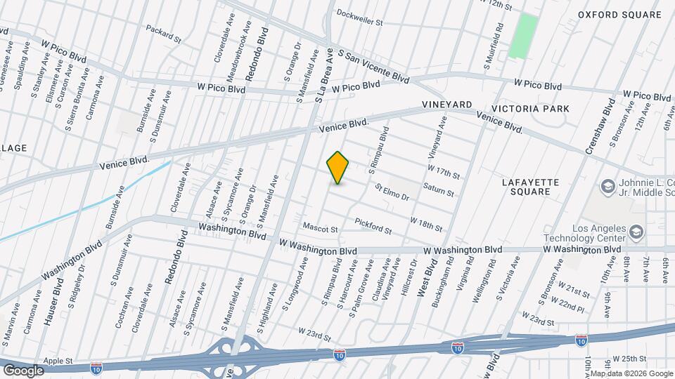 4841 W 18th St Map and Location Details