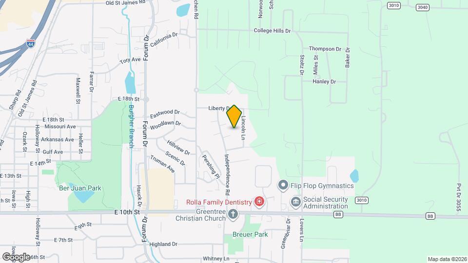 1610 Wilson Cir Map and Location Details