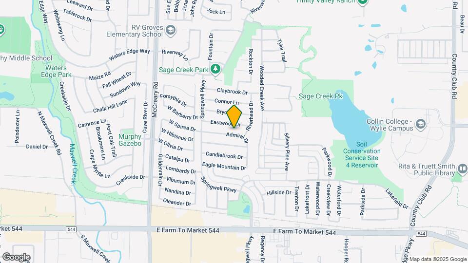 3100 Admiral Dr Map and Location Details