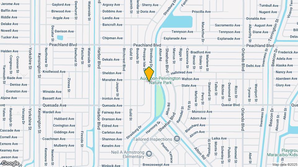 1171 Strasburg Dr Map and Location Details