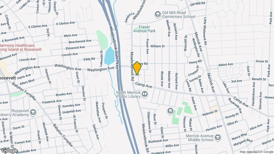 25 Northridge Ave Map and Location Details